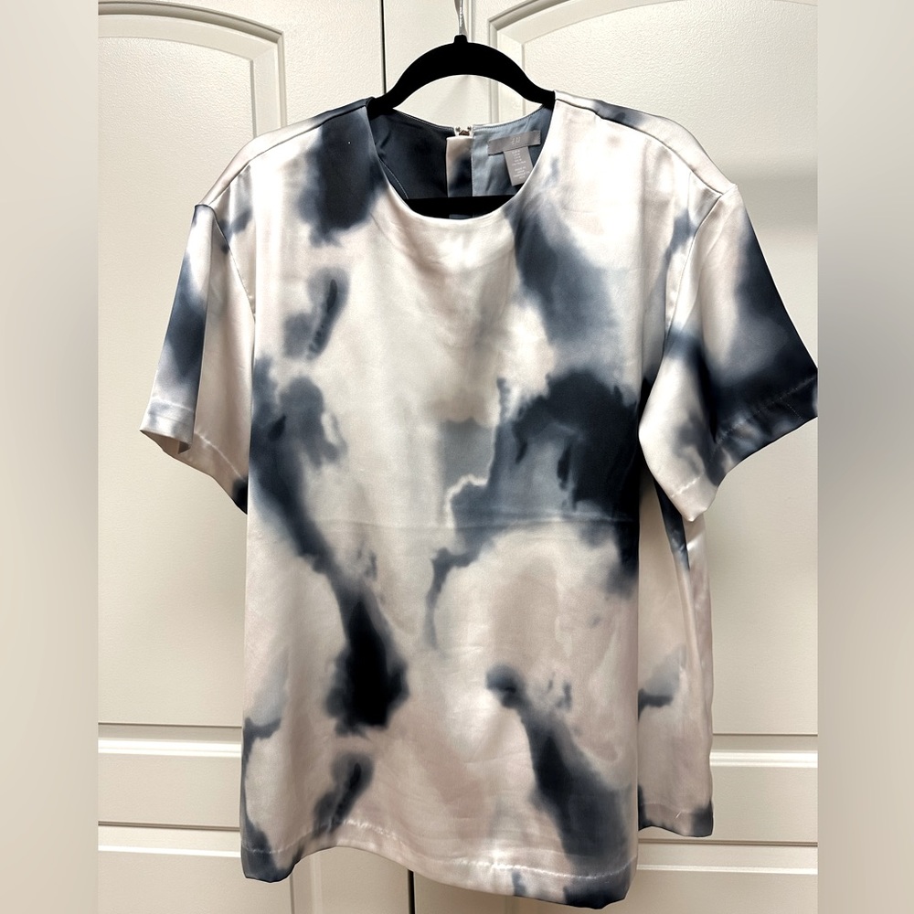 H&M oversized polyester top